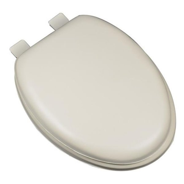 Plumbing Technologies Plumbing Technologies 6F1E2-01 Premium Soft Elongated Toilet Seat; Bone 6F1E2-01